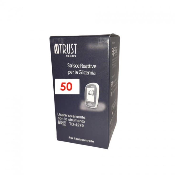 VTRUST Blutzuckerteststreifen – 50 Stück
