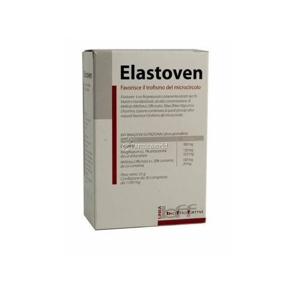 Diosmine + Cassis – 30 comprimés | Elastoven