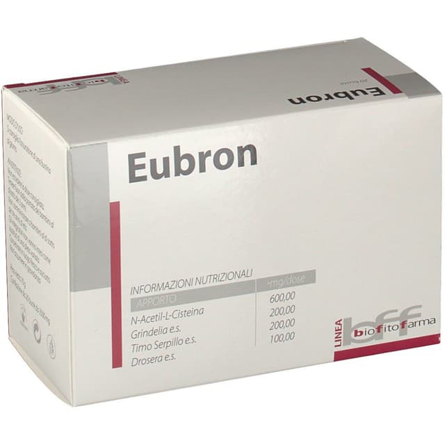 N-acétylcystéine – 20 sachets de 3,5 g | Eubron