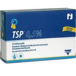 TSP Gouttes Oculaires 0,5% – 30 ampoules de 0,5 ml