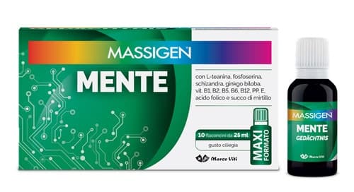 Massigen Mente – 10 ampoules de 25 ml