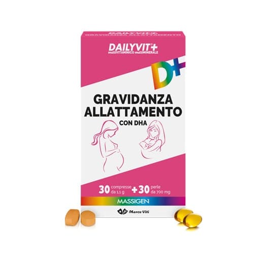 Massigen Daily Gravid – 30 comprimés + 30 gélules