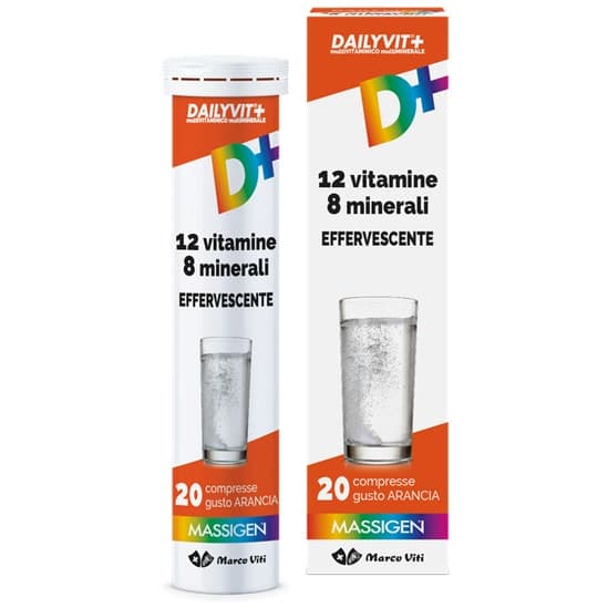 Dailyvit Multivit – 20 comprimés effervescents