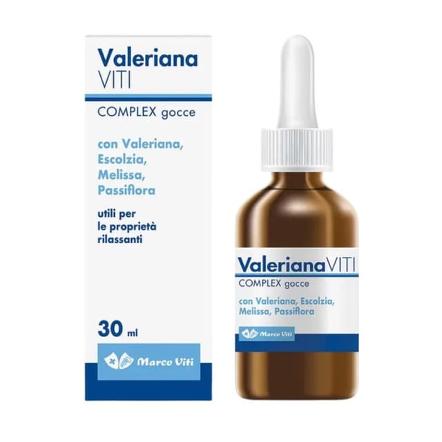Passiflore + Valériane – Gouttes | Viti Valeriana Complex