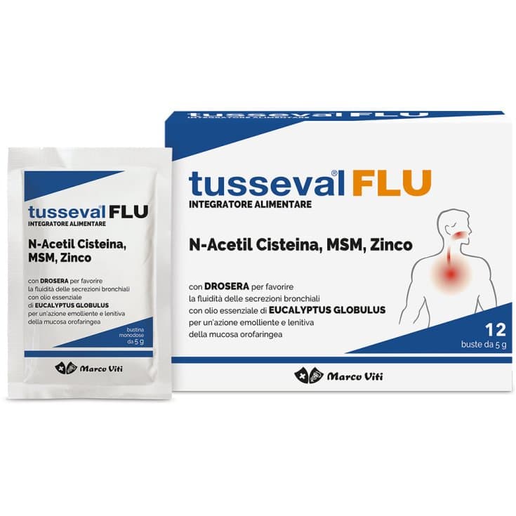 Tusseval Flu – 12 sachets