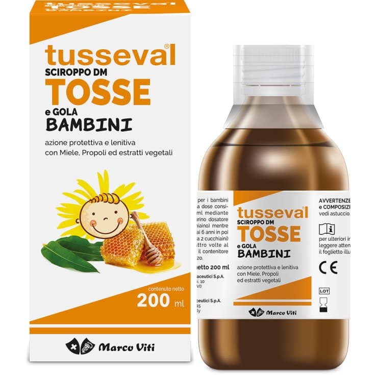 Tusseval Sciroppo Tosse Bambini