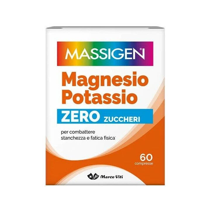Massigen Magnesio Potassio – 60 comprimés