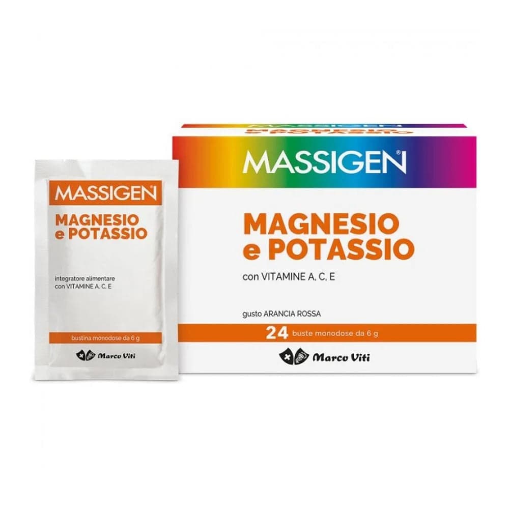 Massigen Magnesio Potassio – 24 sachets
