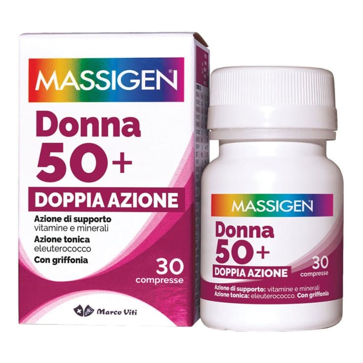 Massigen Multivit D 50+ – 30 comprimés