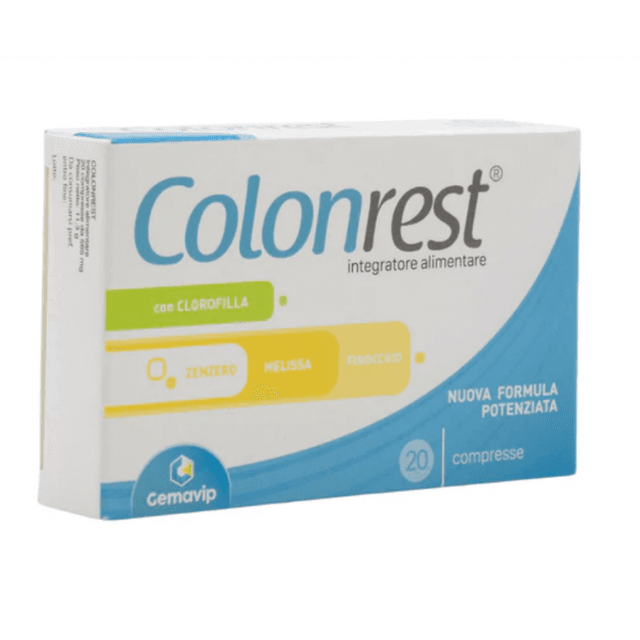 Gingembre + Broméline – 20 comprimés | Colonrest Fast