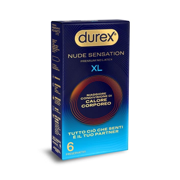 Durex Nude Sensation XL 6 pièces – Préservatifs