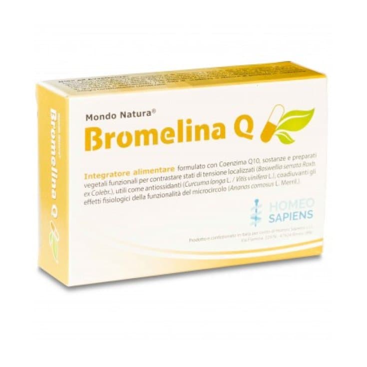 Bromelain Q Mondo Natura – 30 comprimés