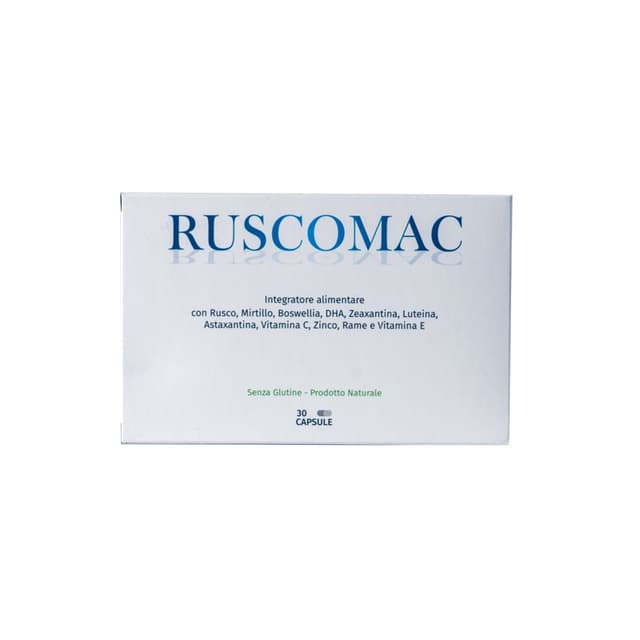 Petit houx (Ruscus) 150 mg + Myrtille – 30 gélules | Ruscomac