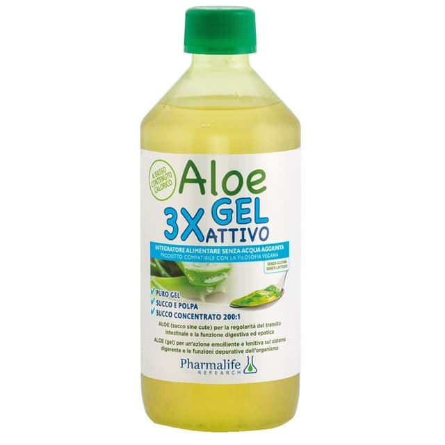 Aloe Gel 3X Actif – 500 ml | Pharmalife Research