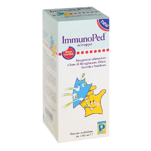 Vitamine C + Bêta-glucanes – Sirop 140ml | Immunoped