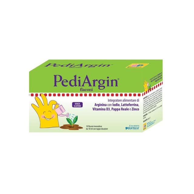 L-arginine + Lactoferrine – 10 flacons | Pediargin Integ Diet