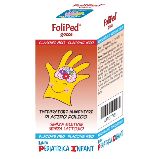 Acide folique – 5 ml gouttes | Foliped