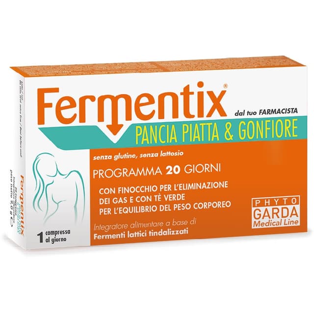 Probiotiques (ferments lactiques) – 20 comprimés | Fermentix Pancia Più