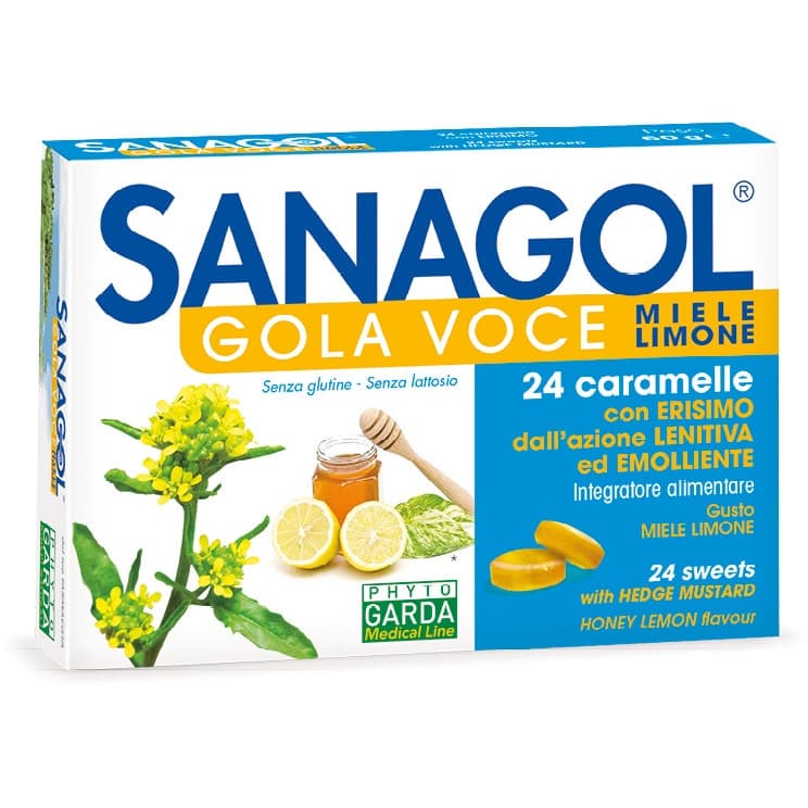 SANAGOL Gola Voce Mie Lim – 24 Bonbons