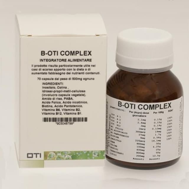 Complexe vitamines B – 60 gélules | B Oti Complex