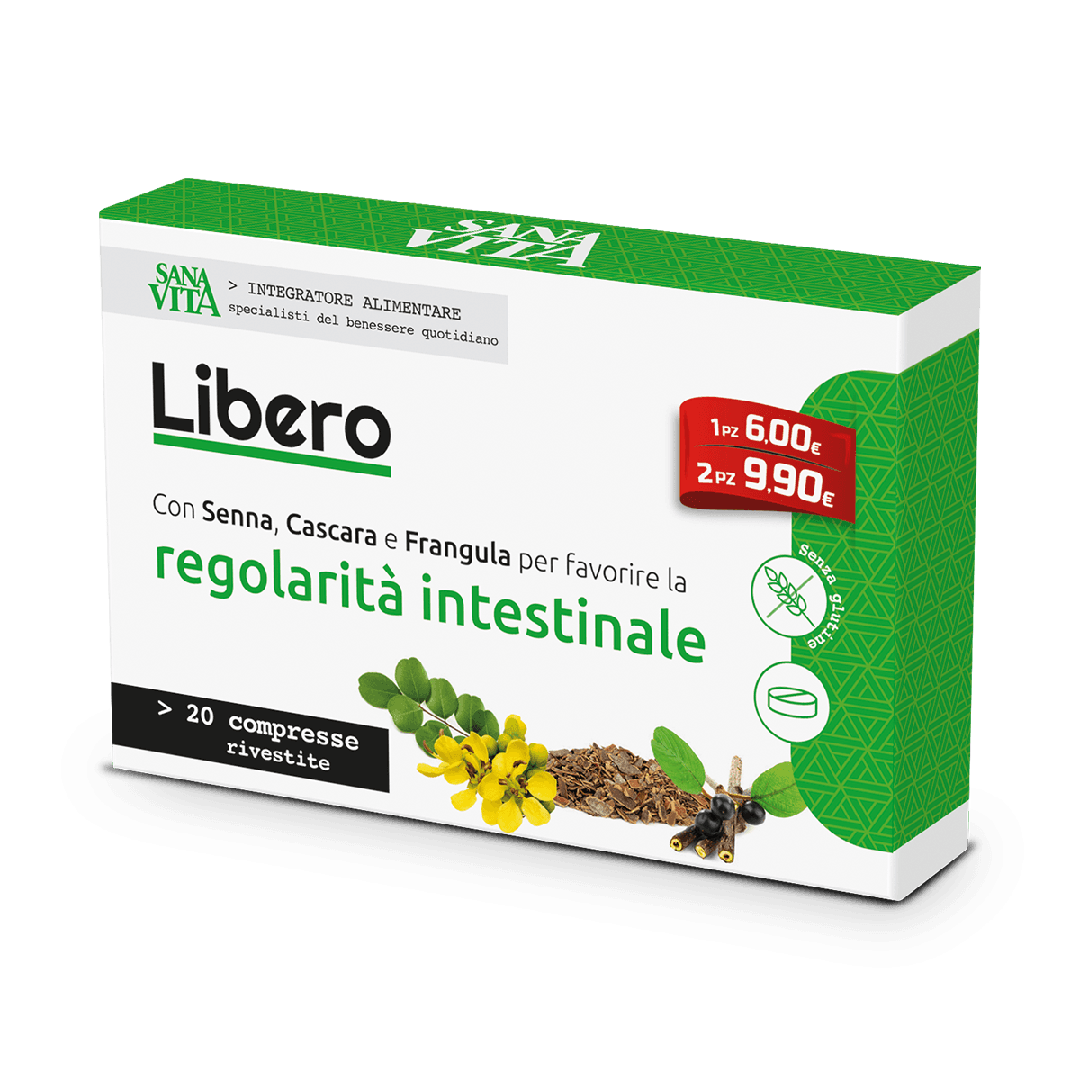Sanavita Libero – 20 Tabletten
