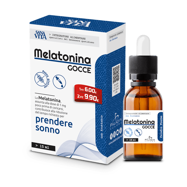 Mélatonine – 15 ml | Sanavita Melatonin Gouttes