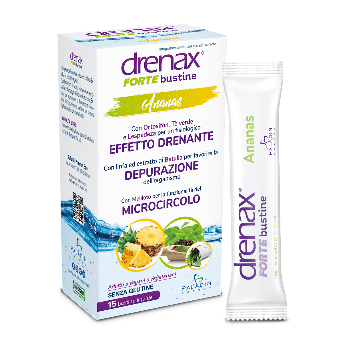 Drenax Forte Ananas – 15 Beutel