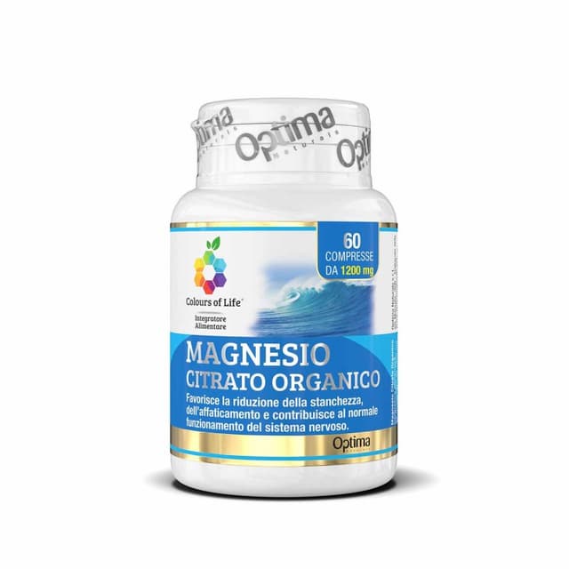 Magnésium 2000 mg – 60 comprimés | Magnésium Citrate Optima