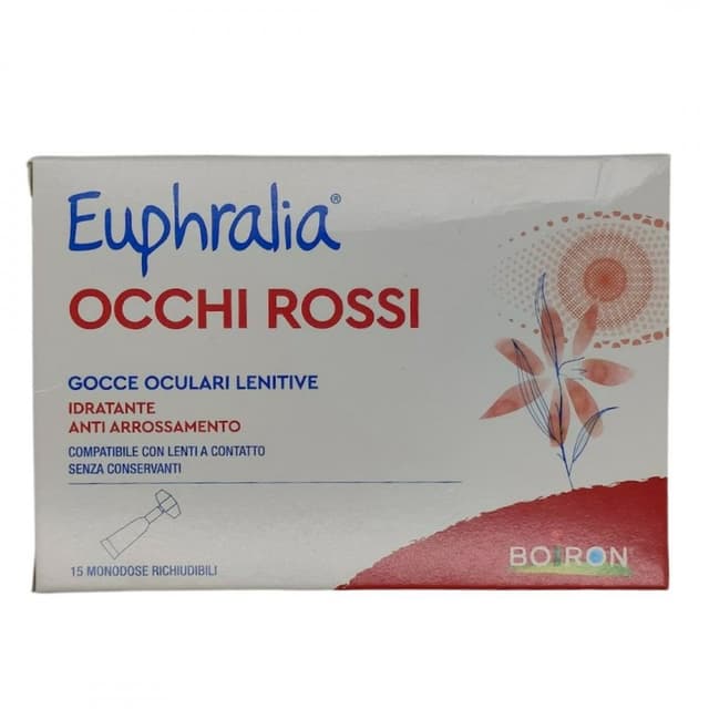 Euphralia Yeux Rouges – 15 Monodoses Collyre