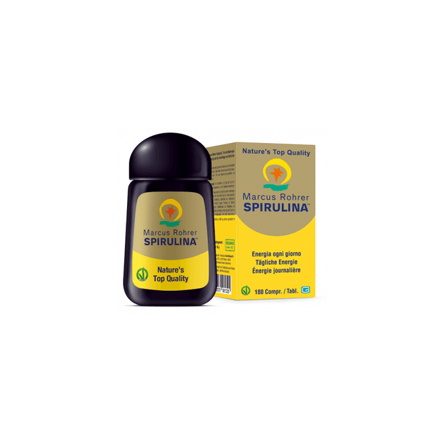 Spiruline + Inuline – 180 comprimés | Spirulina Marcus Rohrer