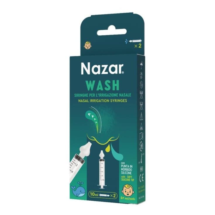 Nazar Wash Sirop de Rinçage Nasal – Lot de 2