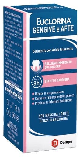 Euclorina Bain de Bouche pour Gencives et Aphtes
