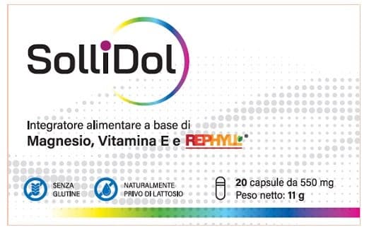 Curcuma + Magnésium – 20 Gélules | Sollidol