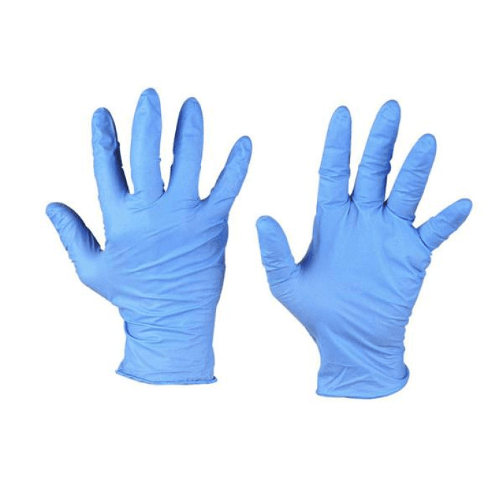 Gants en Nitrile Gammad – 100 Pièces, Taille M, Sans Talc