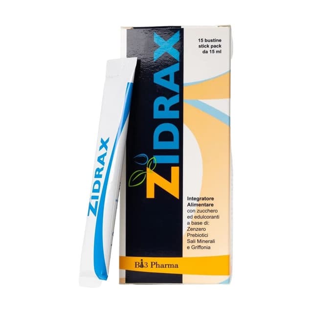 Gingembre 1.000 mg + Potassium – 15 Stick Pack | Zidrax