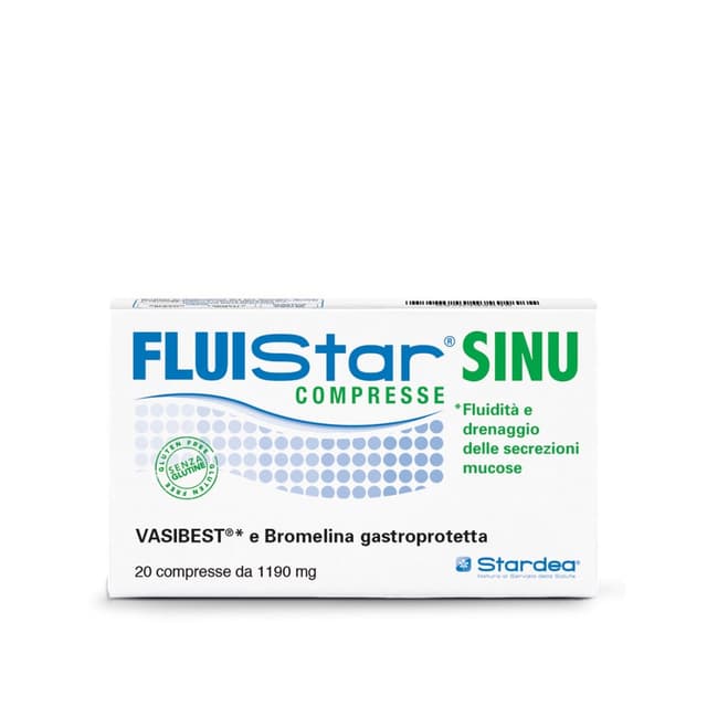 Broméline + Zinc – 20 comprimés | Fluistar Sinu