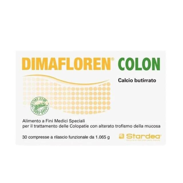 Calcium 500 mg + Zinc – 30 comprimés | Dimafloren Colon