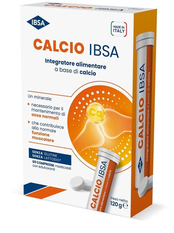 IBSA Calcium – 60 comprimés