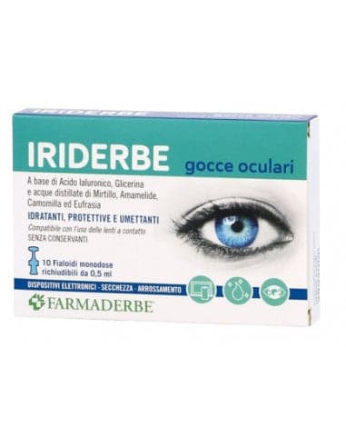 Iriderbe Gouttes – 10 Ampoules de 0,33 ml