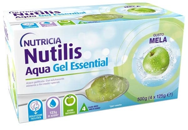 Nutilis Aqua Gel Apfel – 4 Stück