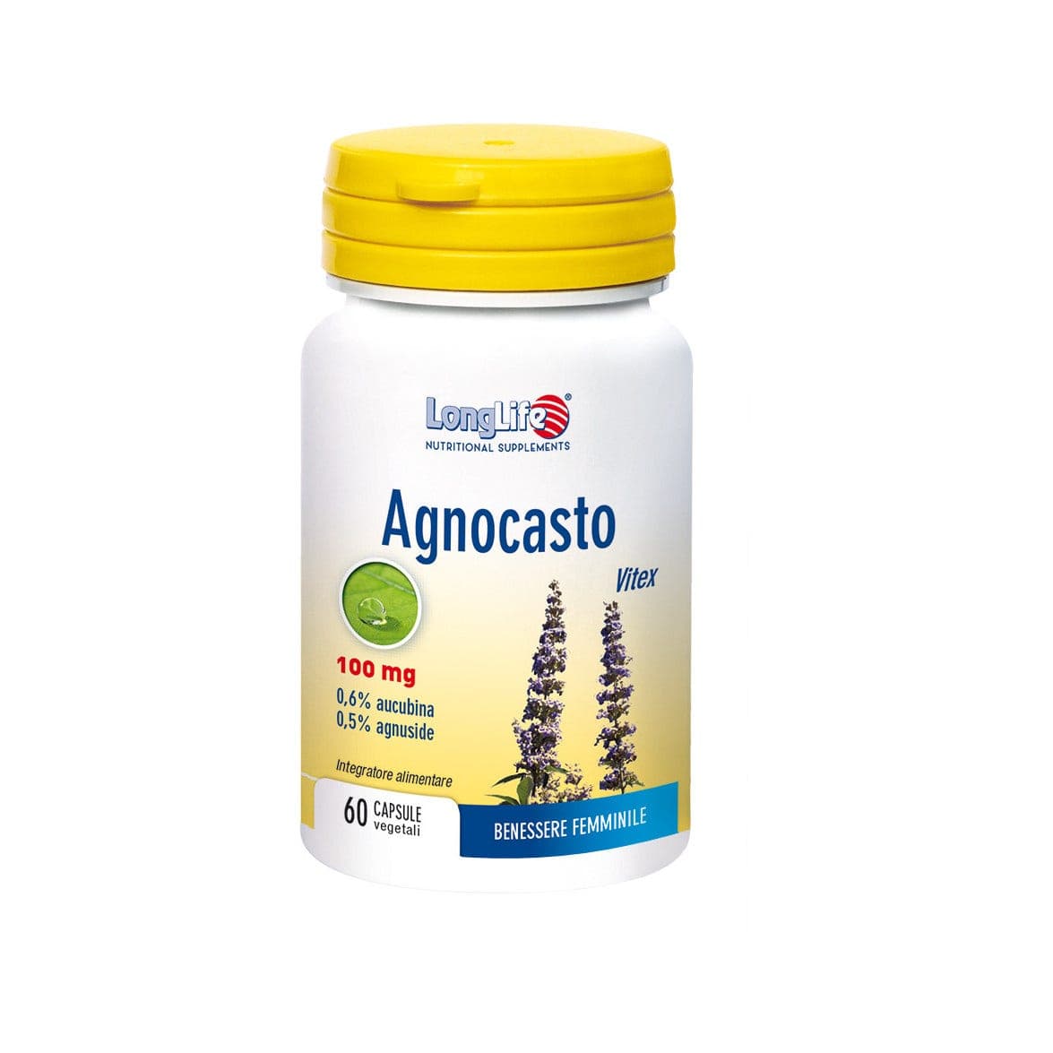 Longlife Agnocasto – 60 gélules