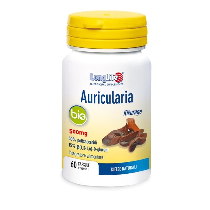 Longlife Auricularia Bio – 60 gélules