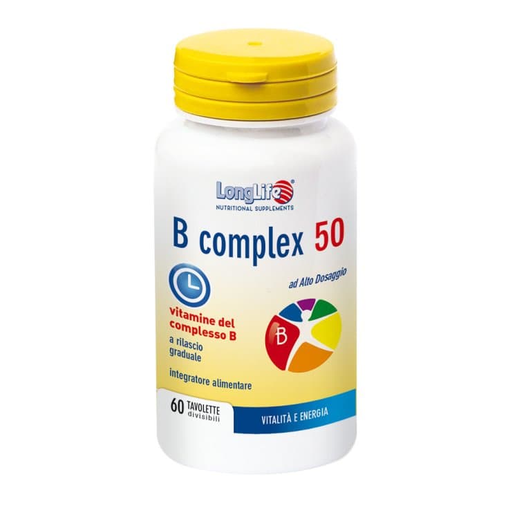 Longlife B Complex 50 – 60 comprimés