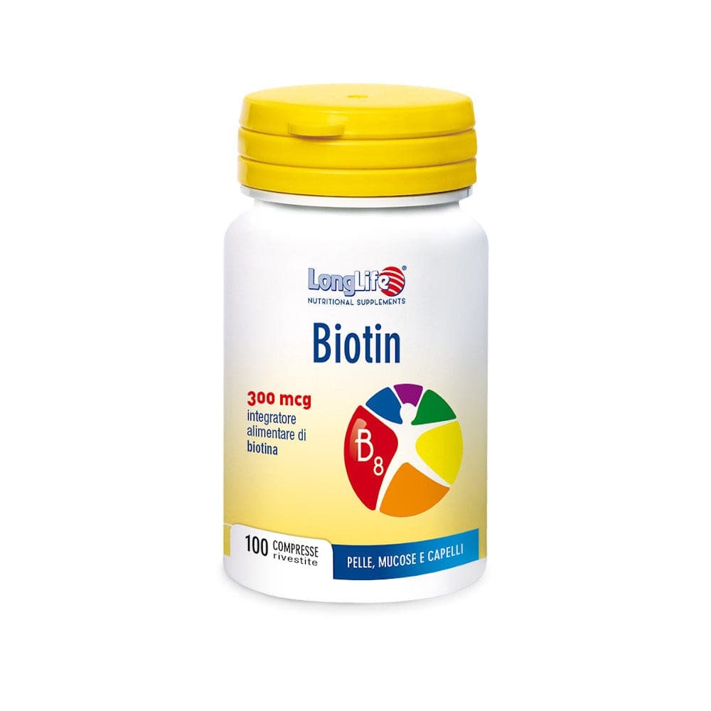Longlife Biotin – 100 comprimés