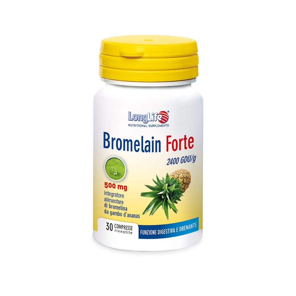 Longlife Bromelain Forte – 30 comprimés