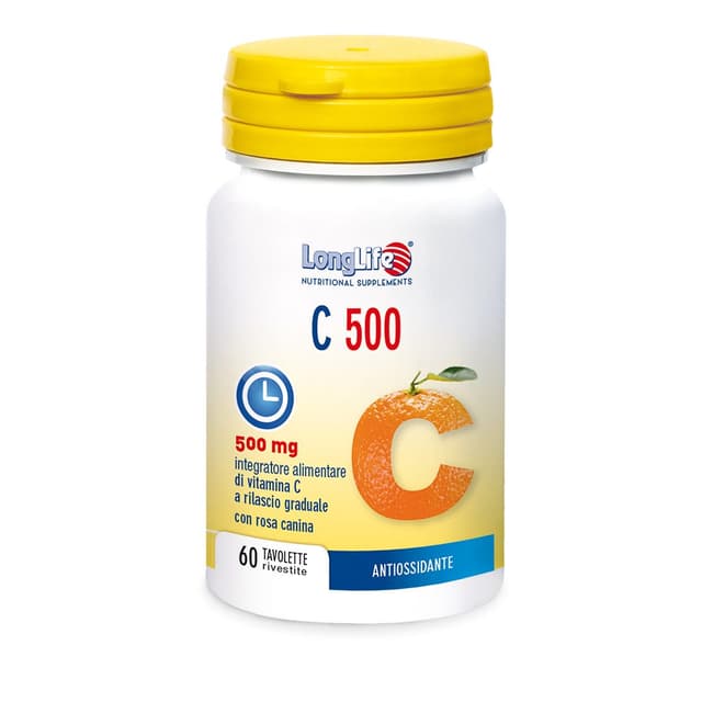 Longlife Vitamin C 500 – 60 comprimés