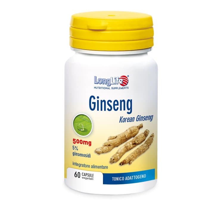 Long Life Ginseng 5% – 60 gélules