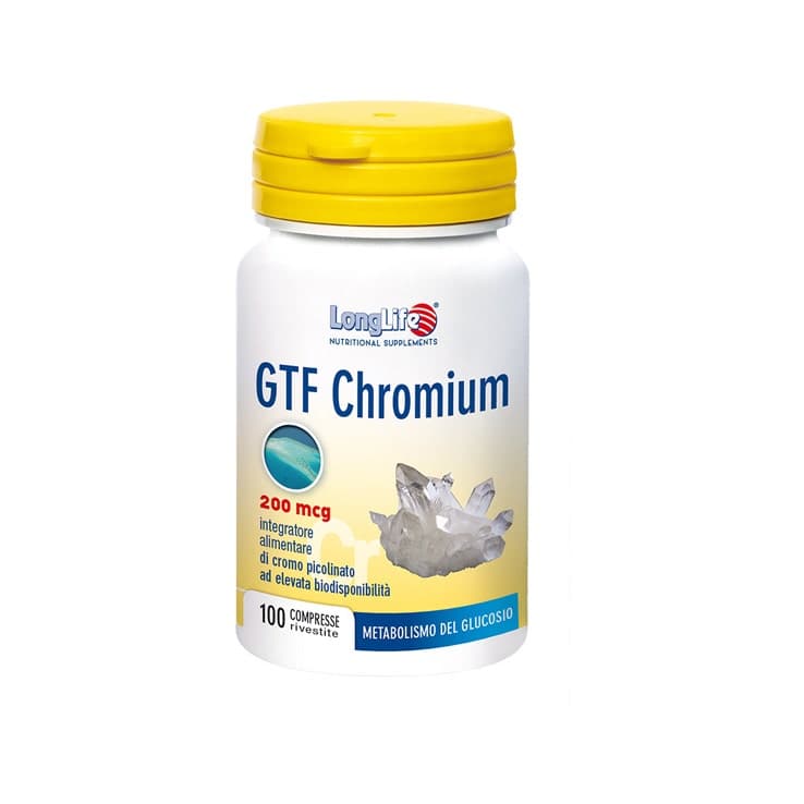 Longlife GTF Chromium – 100 Tabletten