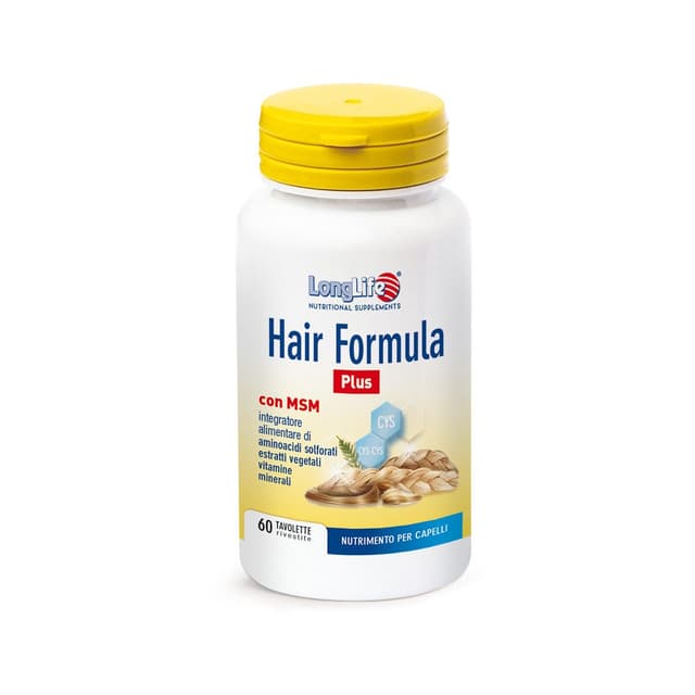 Vitamine C + Choline – 60 comprimés | Longlife Hair Formula Plus