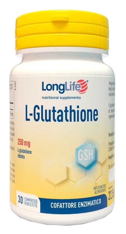 Longlife L-Glutathione – 30 Tabletten